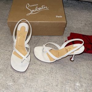 Christian Louboutins White Taralita